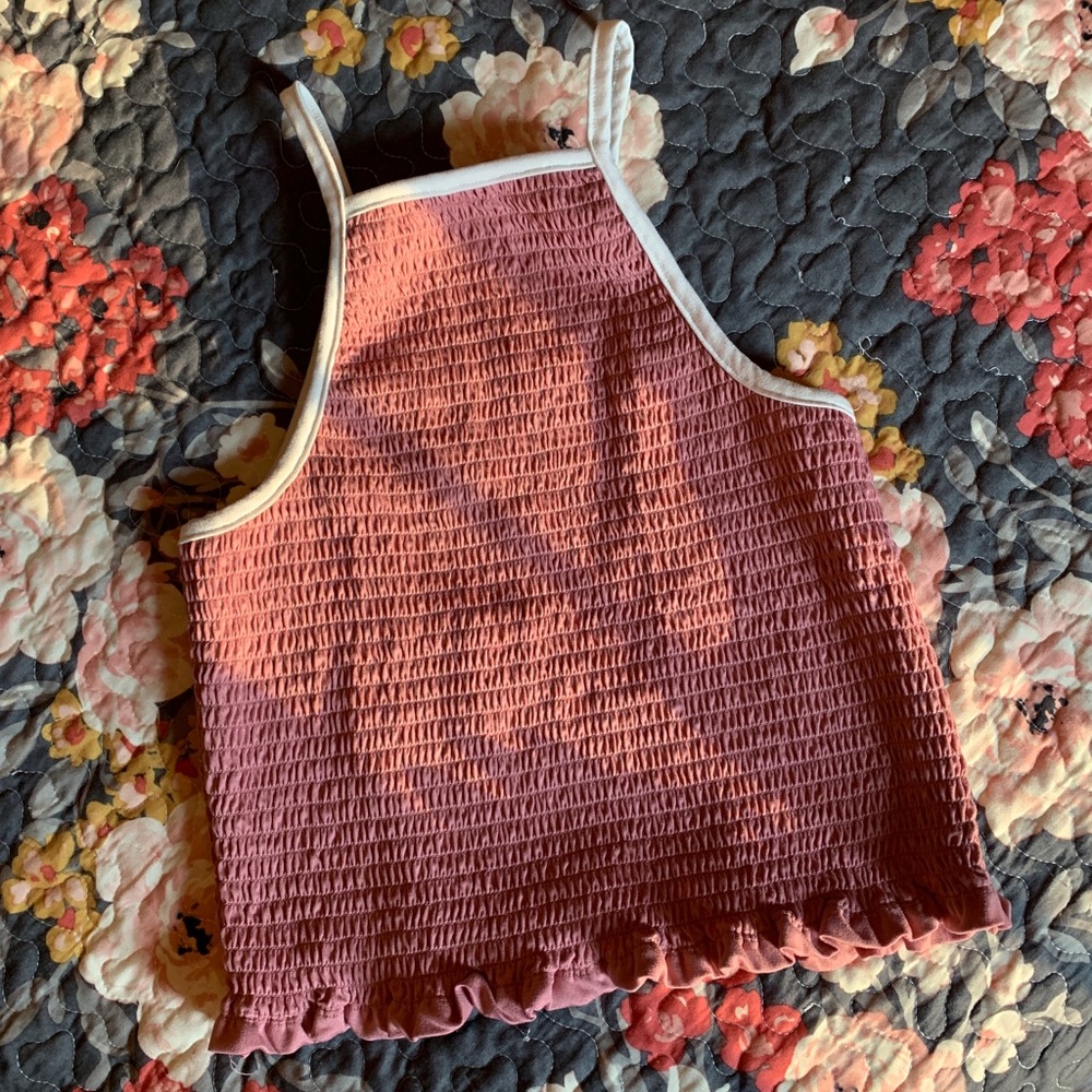 Pink tank top